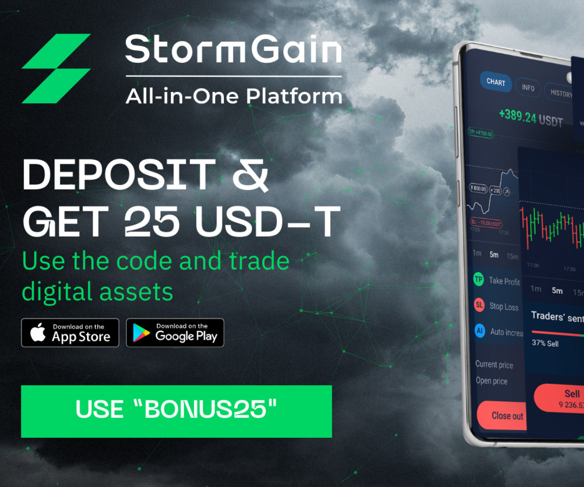Deposit and get 25 USD